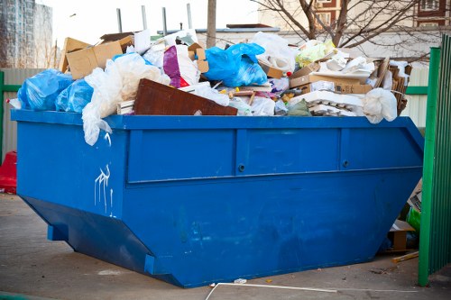 Professional team managing office clearance in Eastham