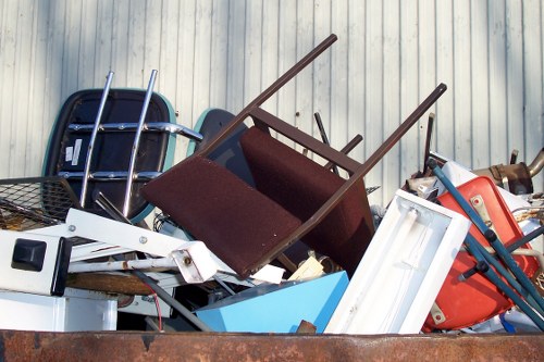 Hazardous waste being safely handled by experts